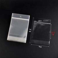 Basic Transparent Plastic Jewelry Packaging Bags sku image 13