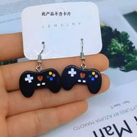Ornament Cute Candy Color Resin Game Machine Earrings Fashion main image 6