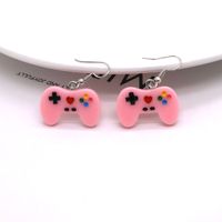 Ornament Cute Candy Color Resin Game Machine Earrings Fashion main image 5