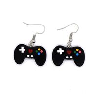 Ornament Cute Candy Color Resin Game Machine Earrings Fashion main image 4