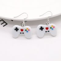 Ornament Cute Candy Color Resin Game Machine Earrings Fashion sku image 1
