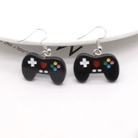 Ornament Cute Candy Color Resin Game Machine Earrings Fashion sku image 5