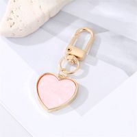 Fashion Drill Carved Heart-shaped Eyes Keychain Pendant Accessories sku image 2