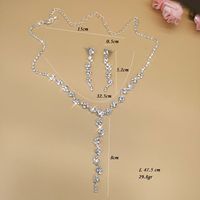 Ornament Großhandel Schmuck Set Mode Hochzeit Bankett Quaste Halskette Set main image 2