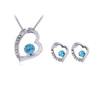 Fashion Jewelry Ornament Crystal Necklace Suit main image 2