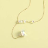 Light Luxury Crystal S925 Silver Necklace sku image 1