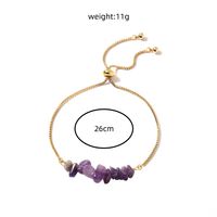 Mode Neue Schmuck Lila Naturstein Element Venedig Armband main image 9