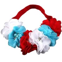 Farbe Perlen Blume Stretch Mehrfarbige Kopf Bedeckung Für Kinder main image 5