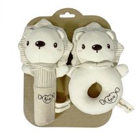 Cartoon Animal Round Baby Soothing Hand Toy Wholesale Nihaojewelry sku image 15