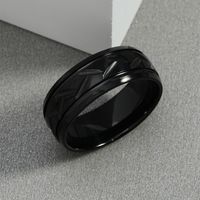 Fashion Ornament Popular Simplicity Stainless Steel Tire Ring main image 3