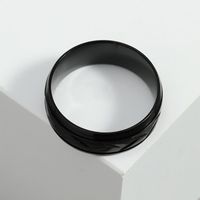 Fashion Ornament Popular Simplicity Stainless Steel Tire Ring main image 4
