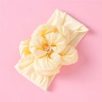 Diadema De Tela Flor Elástica De Nylon Para Niños sku image 2