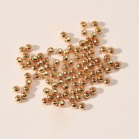 Mode Beliebte Ornament Grund Zubehör Metall Perlen 1 Packung (100 Pcs) main image 3
