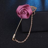 Fashion Rose Shaped Alloy Cloth Colorful Corsage sku image 6