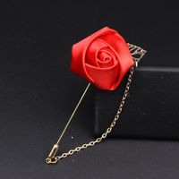 Fashion Rose Shaped Alloy Cloth Colorful Corsage sku image 12