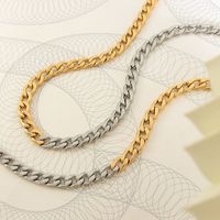 Fashion Geometric Titanium Steel Necklace main image 3