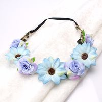 Artificial Rose Sunflower Hair Band main image 6