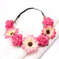 Artificial Rose Sunflower Hair Band main image 8