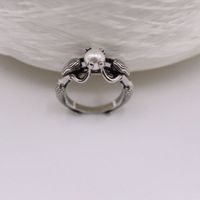Fabrik Direkt Verkauf  Hot Sale New Mermaid Pearl Ring Europäische Und Amerikanische Kreative Damen Thai Silber Ring main image 4