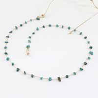 Fashion Chain Natural Deformity Turquoise Beads Handmade Eyeglasses Chain Anti-lost Chain main image 4