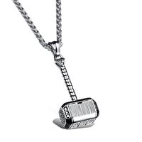 Occident And The United States Titanium Steel Paint Pendant (o-character Chain With The Word 3 * 50cm) Nhop1019 sku image 1
