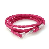 Vente Chaude En Cuir Pu Multi-couche Bracelet Tissé Crochet Bracelet De Mode Nautique Marine Style Bracelet En Cuir sku image 8