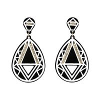 Plastic Simple Geometric Earring  (c1-c2501) Nhjj4337-c1-c2501 sku image 1