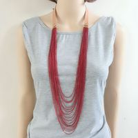 Alloy Fashion  Necklace  (red) Nhom0400-red sku image 1