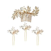 Alloy Fashion Flowers Hair Accessories  (comb) Nhhs0350-comb sku image 4