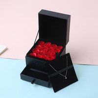 Alloy Fashion  Necklace  (16 Red Flowers + Tote Bag) Nhmp0033-16-red-flowers-tote-bag sku image 1