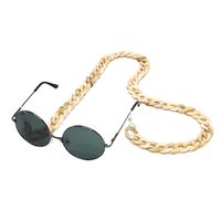 Fashion Concave Shape Glasses Chain Nhbc131154 sku image 2