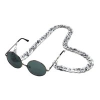 Fashion Concave Shape Glasses Chain Nhbc131154 sku image 3