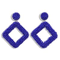 Fashion Hand-woven Beaded Earrings Nhjq144655 sku image 8