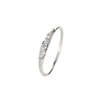 Fashion Plated Diamond Zircon Alloy Ring Nhdp150108 sku image 8