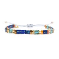 Woven Japanese Rice Beads Bracelet Nhgw156849 sku image 8