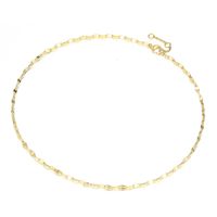Jewelry Single Layer Chain Necklace Female Creative Stainless Steel Accessories Necklace 316l Clavicle Chain sku image 1