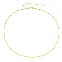 Jewelry Single Layer Chain Necklace Female Creative Stainless Steel Accessories Necklace 316l Clavicle Chain sku image 11