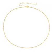 Jewelry Single Layer Chain Necklace Female Creative Stainless Steel Accessories Necklace 316l Clavicle Chain sku image 13