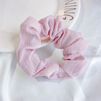 Korean Fashion New  Retro Thick Head Rope Rubber Band Sweet Girl Ball Head Tie Ponytail Hair Rope Wholesale Nihaojewelry sku image 1