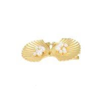 Korean  Alloy Inlaid Pearl Duckbill Clip sku image 9