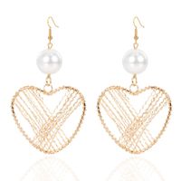 Korean Creative Alloy Earrings sku image 1