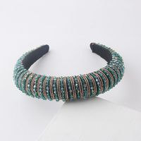 New Fashion Koreanischen Schwamm Kristall Reis Perlen Haarband sku image 15
