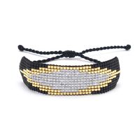 Nihaojewelry Miyuki Beads Hand-woven Star Rivets Diamonds Bracelet Set Wholesale Jewelry sku image 3