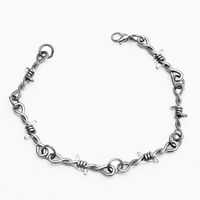 Wholesale Jewelry Punk Style Thorns Chain Necklace Bracelet Nihaojewelry sku image 2