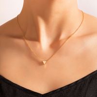 Simple Transparent Invisible Fish Line Zircon Necklace Diamond-studded Clavicle Chain Female sku image 11