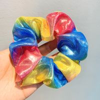 South Korean New Hair Accessories Simple Luster Temperament Thick Color Hair Ring sku image 13