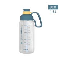Oversized Sports Fitness Kettle Large Capacity Outdoor Portable Tritan Water Cup With Straw sku image 4