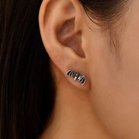 Fashion Alloy Dark Stud Bat Simple Retro Women's Earrings Accessories main image 5