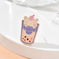 Ins Style Pastoral Simple Style Animal Alloy Plating No Inlaid Children Unisex Unisex Brooches 1 Piece sku image 1