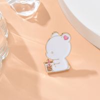 Ins Style Cartoon Style Pastoral Animal Alloy Plating No Inlaid Children Unisex Unisex Brooches 1 Piece main image 4